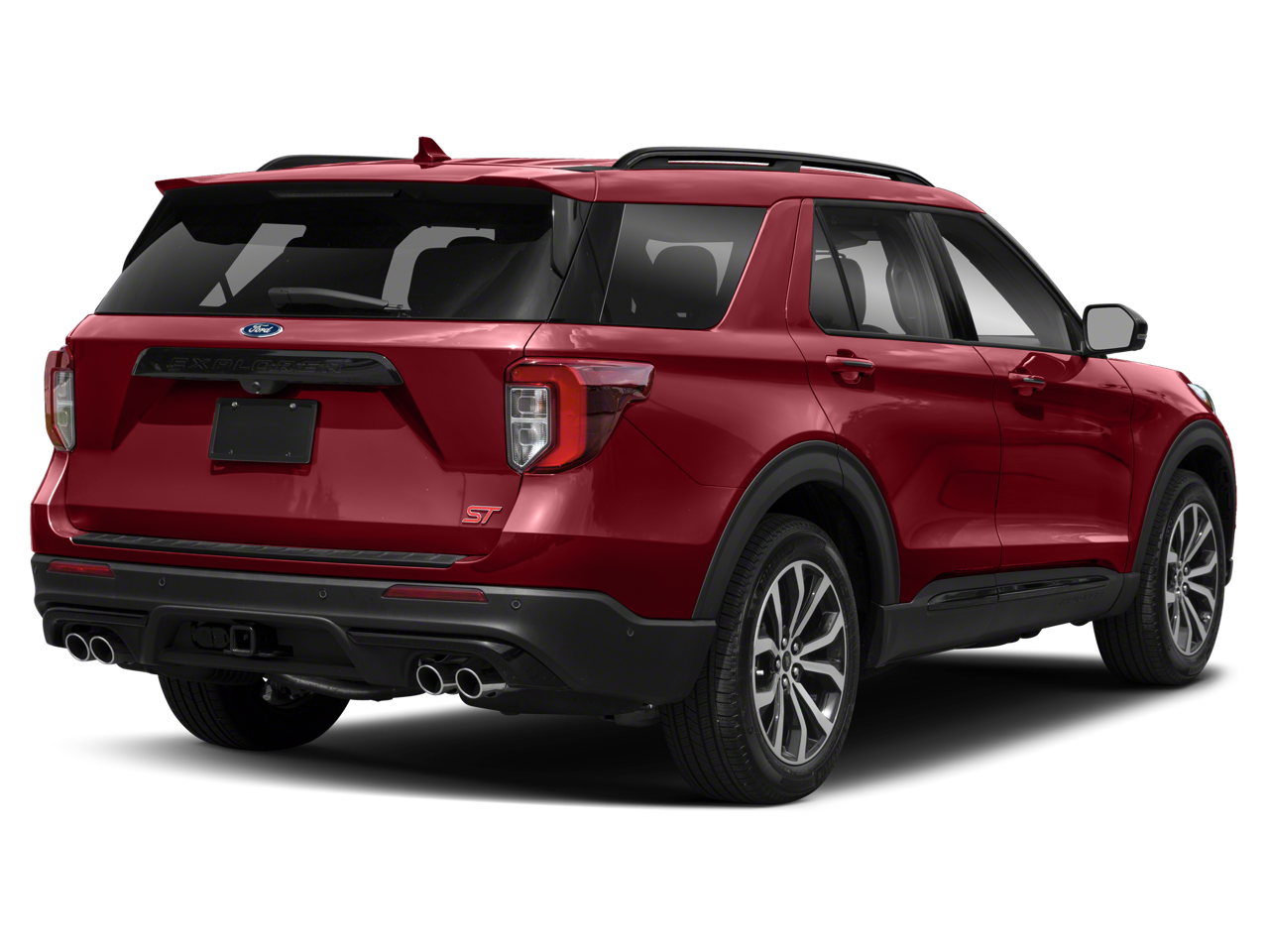 2021 Ford Explorer — side profile view