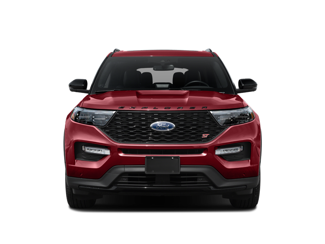 2021 Ford Explorer — interior view