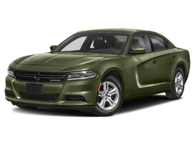 2023 Dodge Charger SXT in F8 Green — front three-quarter view