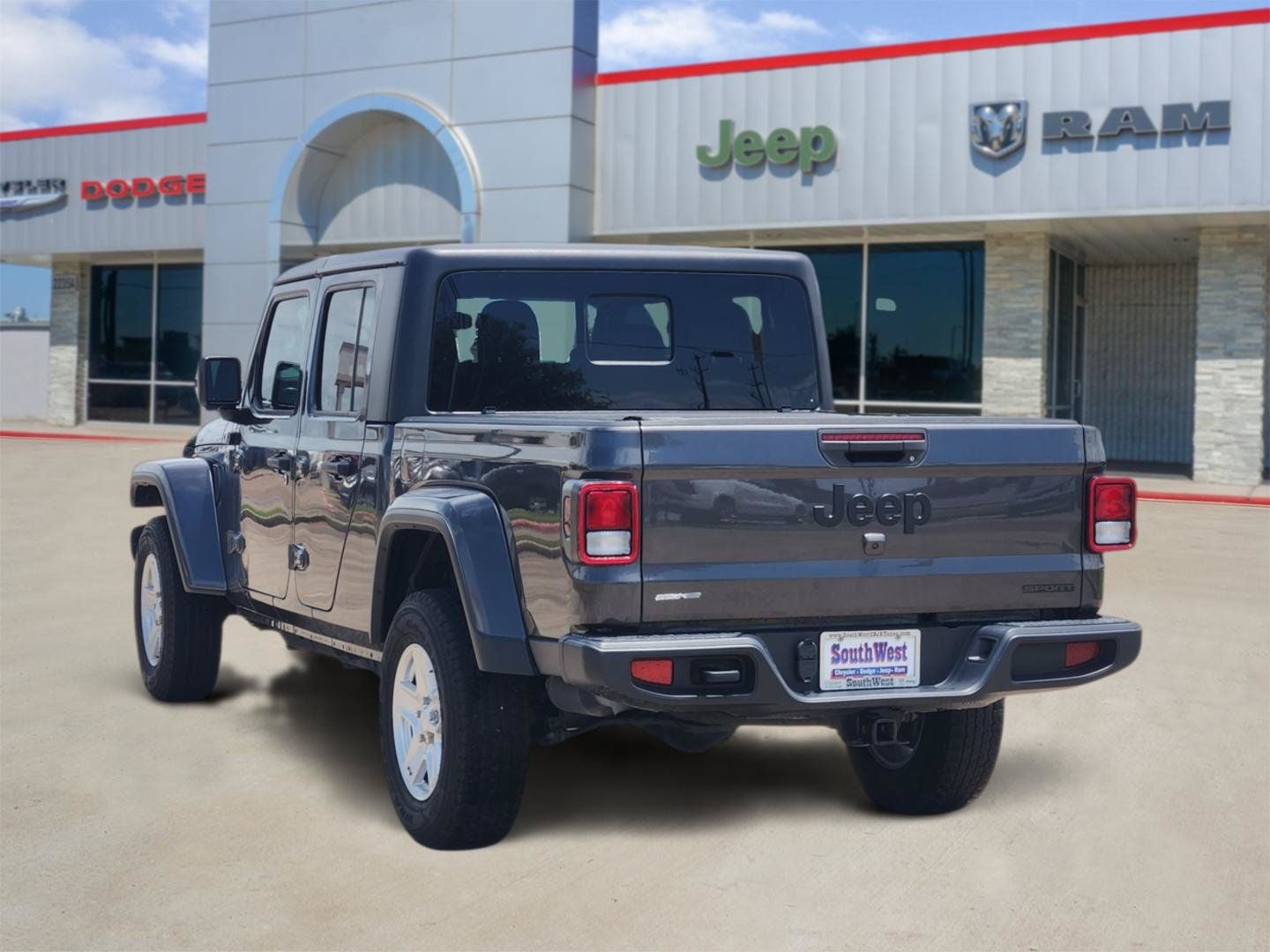 2020 Jeep Gladiator — interior view
