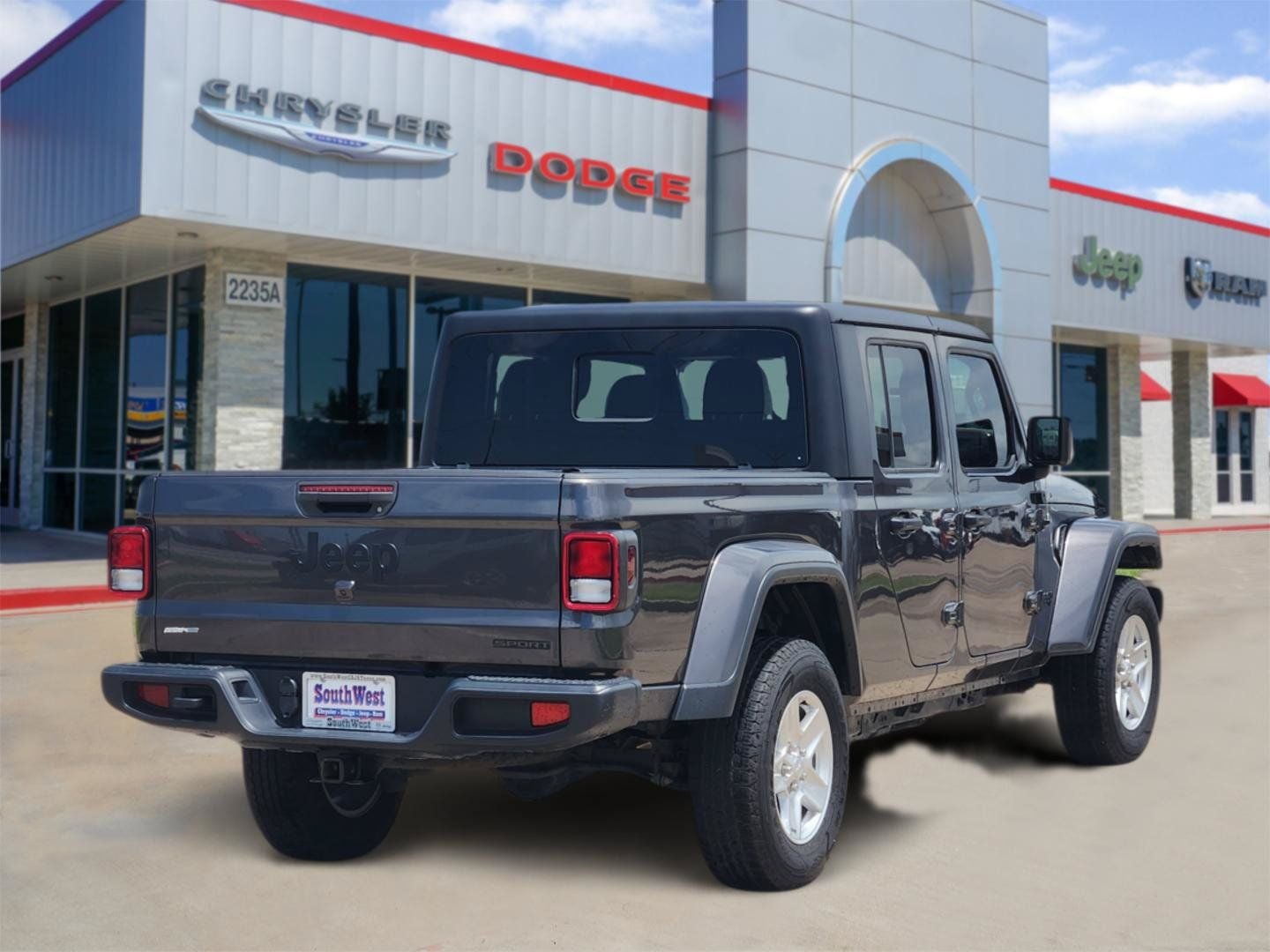 2020 Jeep Gladiator — detail view