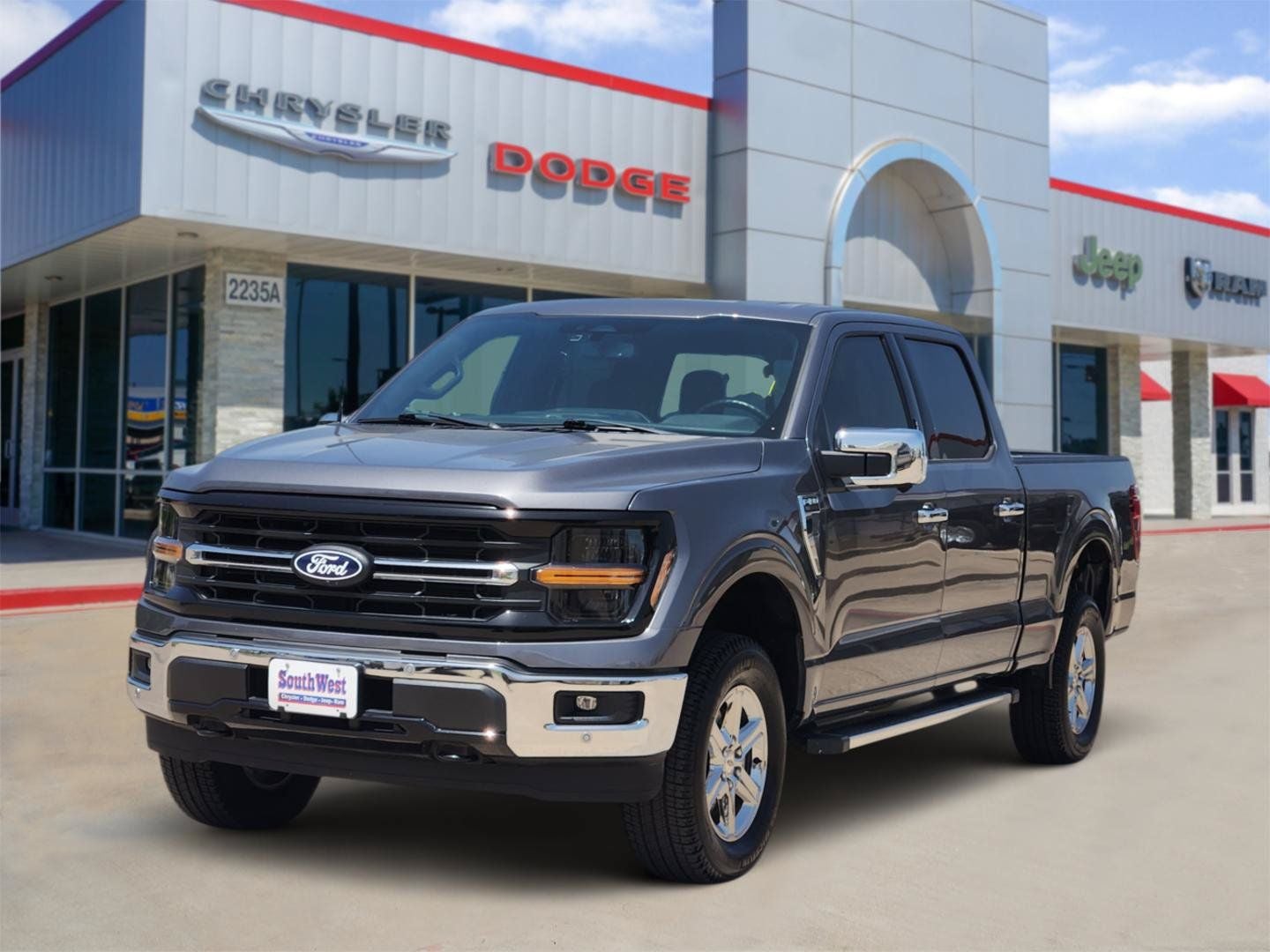 2024 Ford F-150 — side profile view
