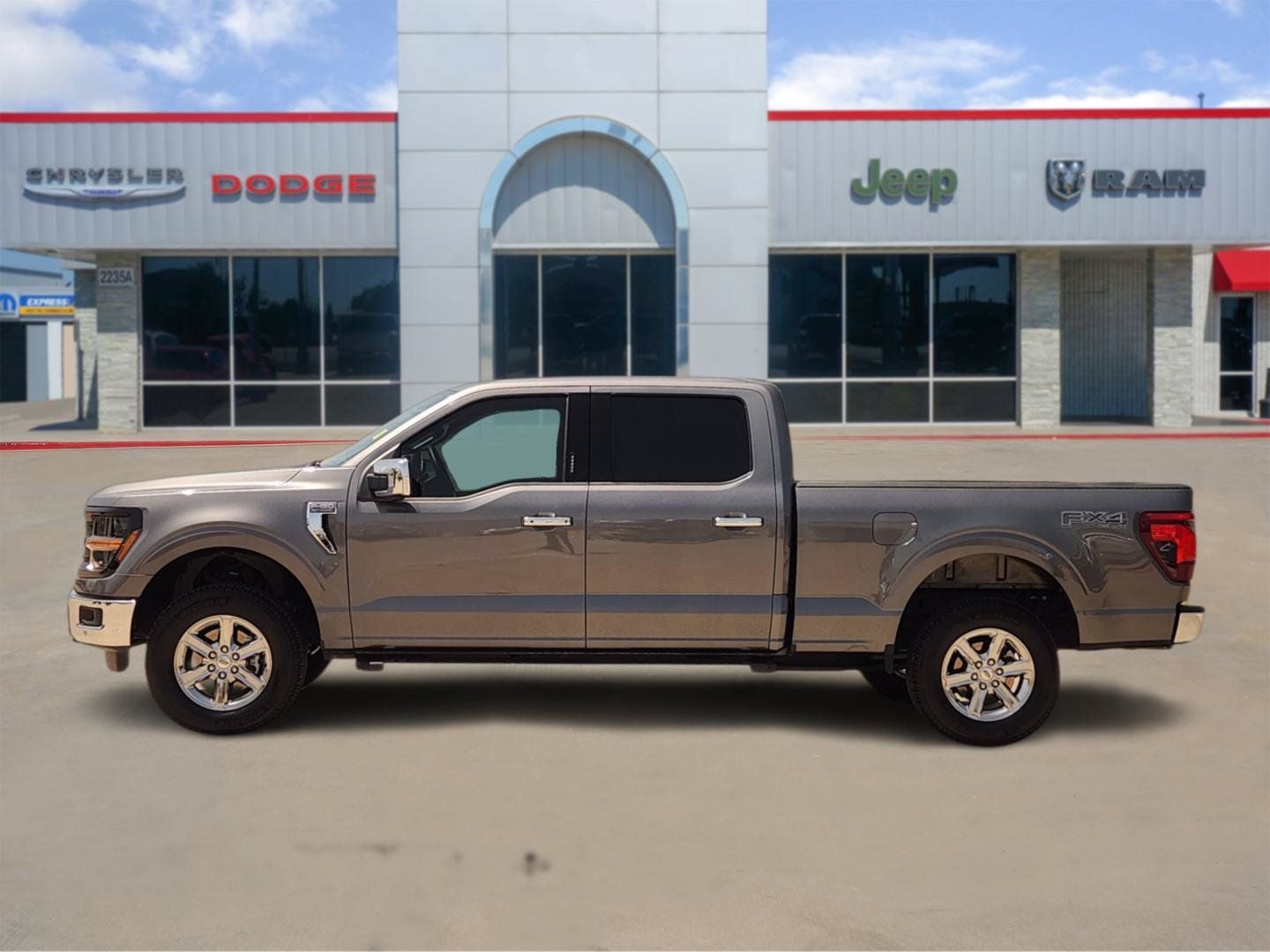 2024 Ford F-150 — rear three-quarter view