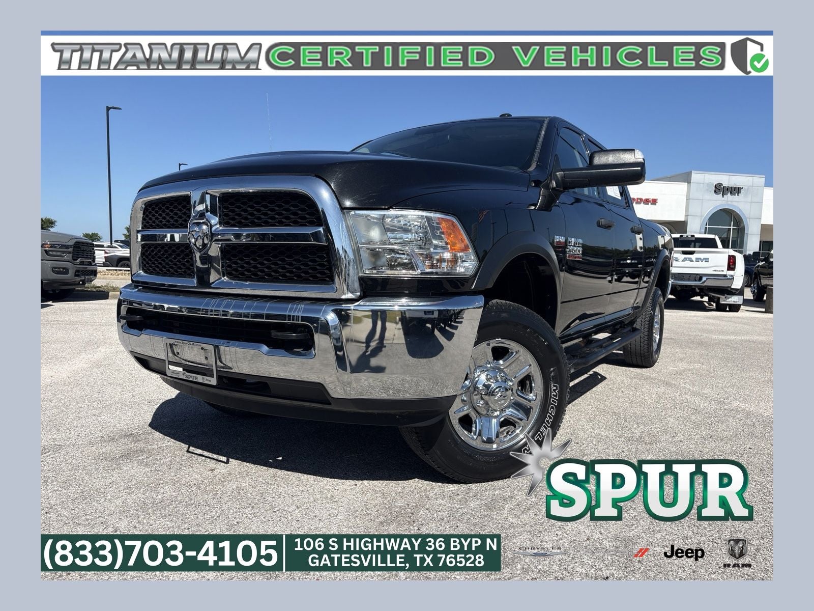 2018 RAM Ram 2500