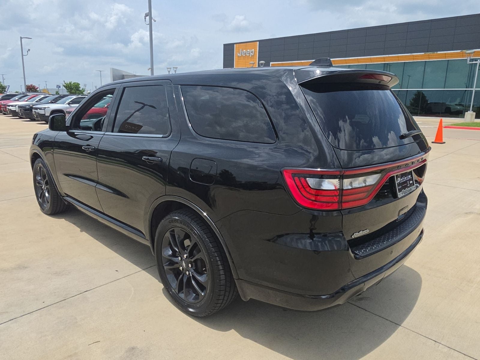 2022 Dodge Durango — rear three-quarter view