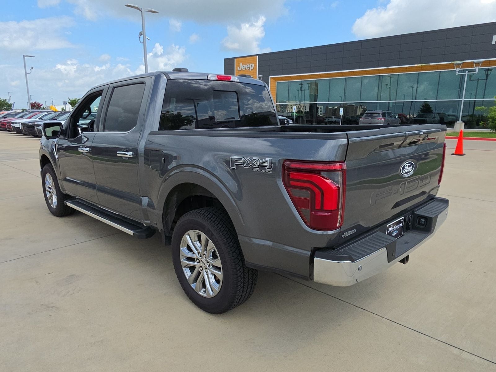 2025 Ford F-150 — rear three-quarter view