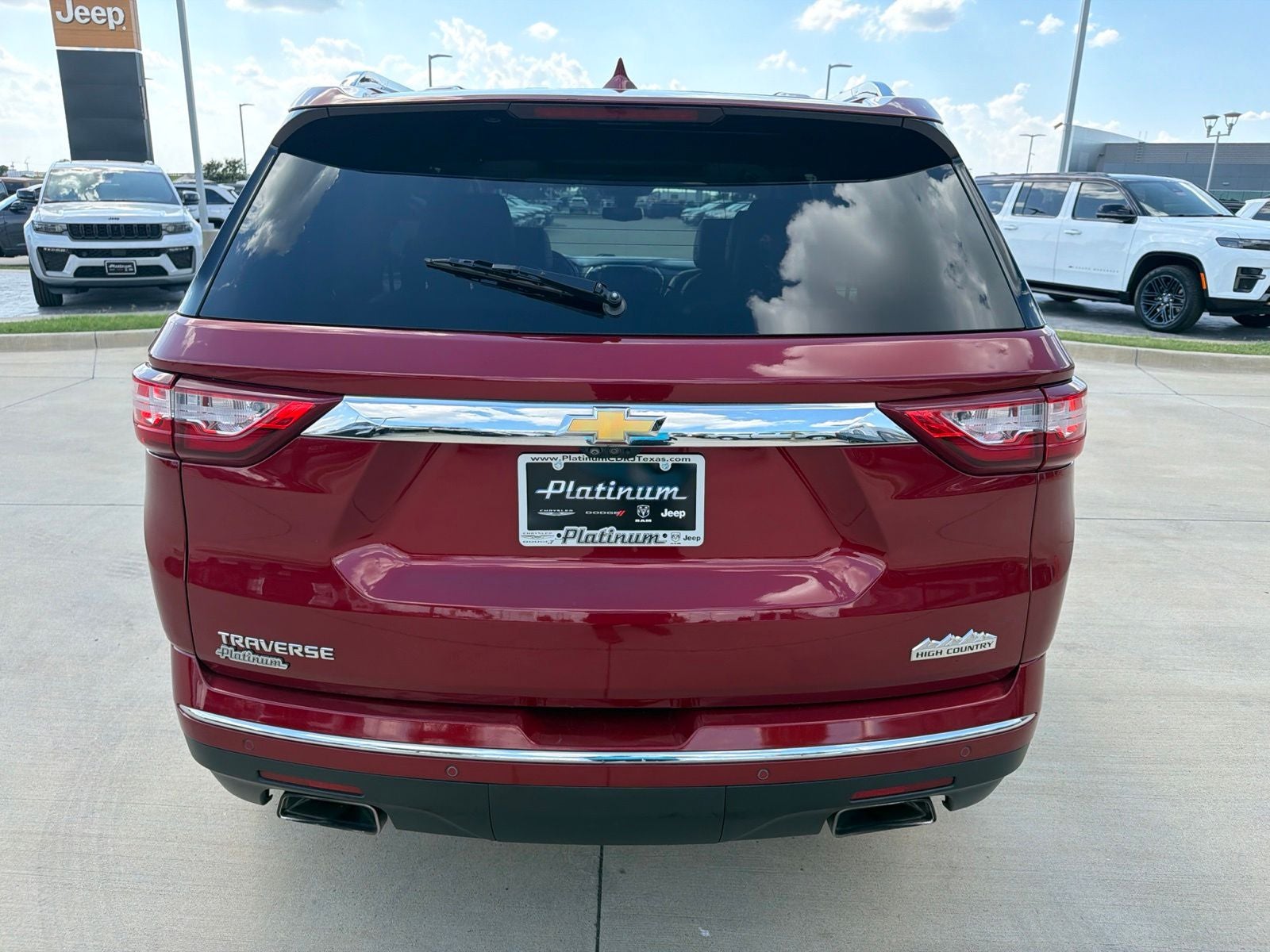 2020 Chevrolet Traverse — interior view