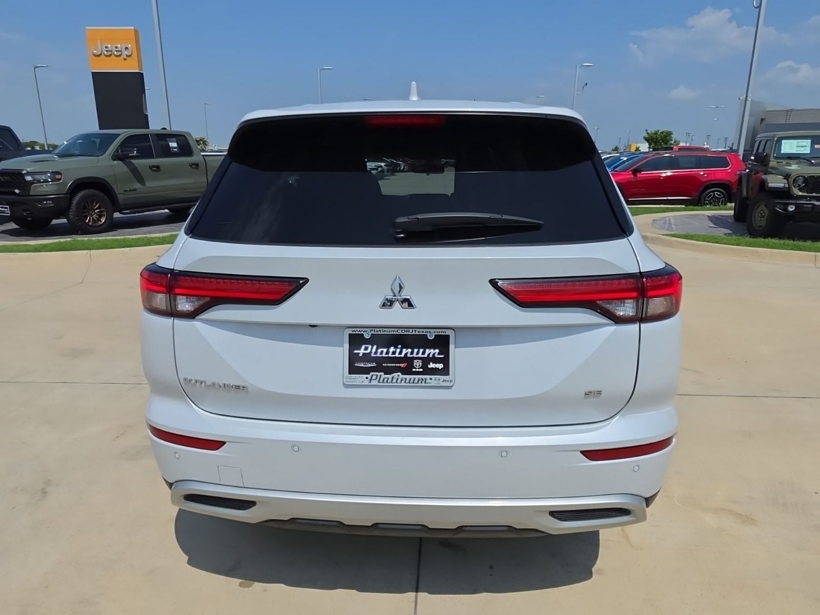 2024 Mitsubishi Outlander — interior view