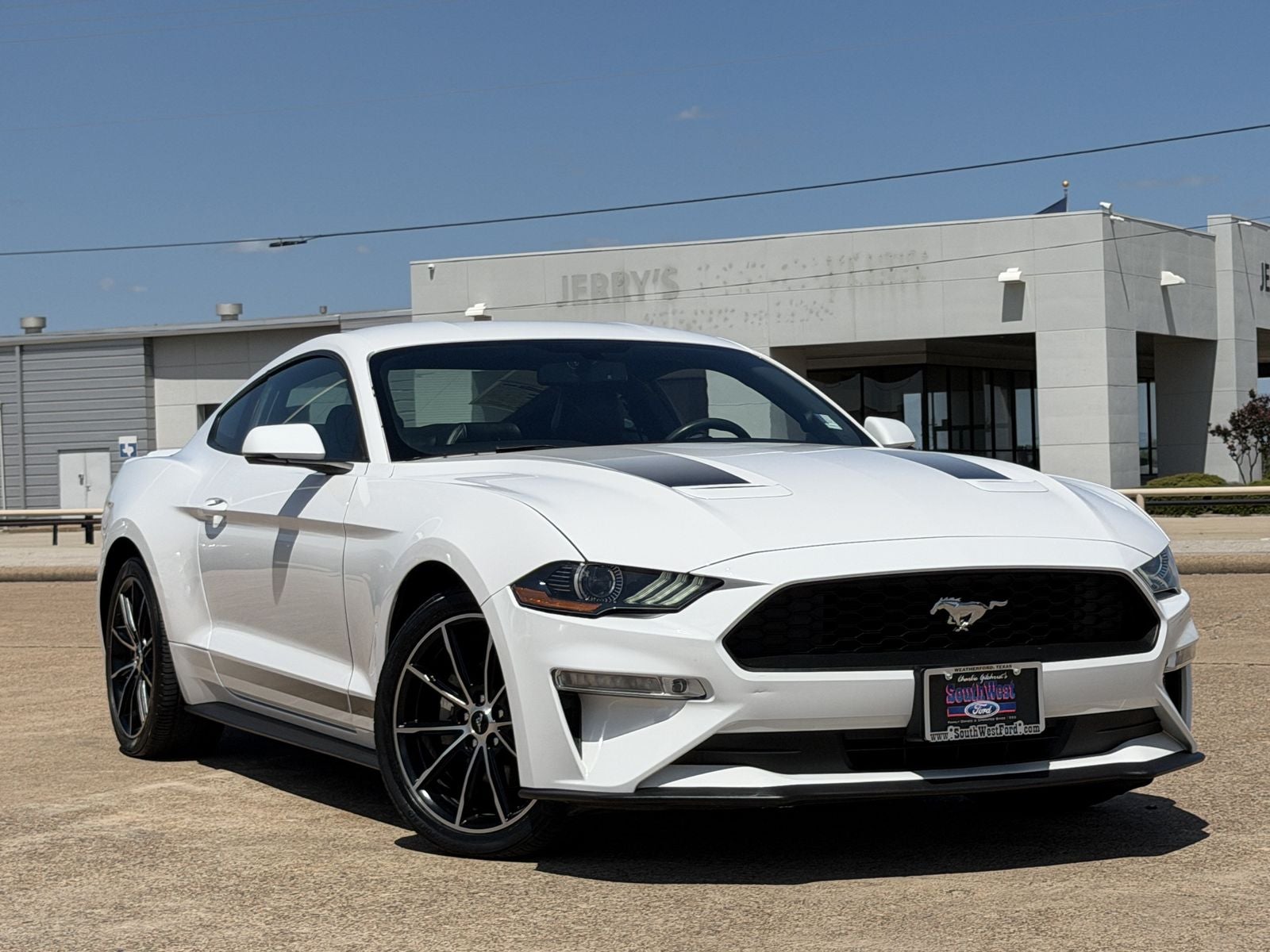 2020 Ford Mustang — side profile view
