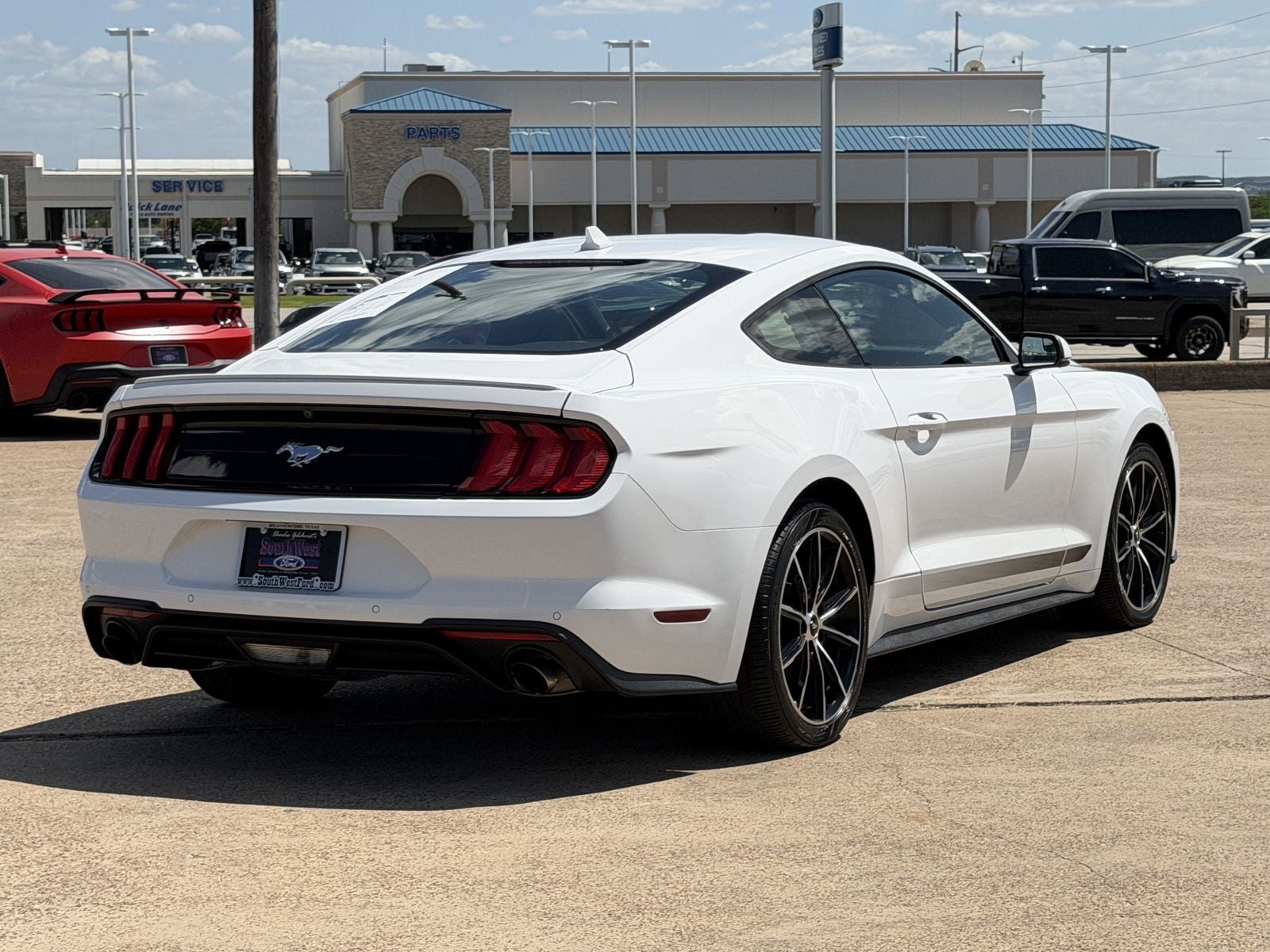 2020 Ford Mustang — interior view