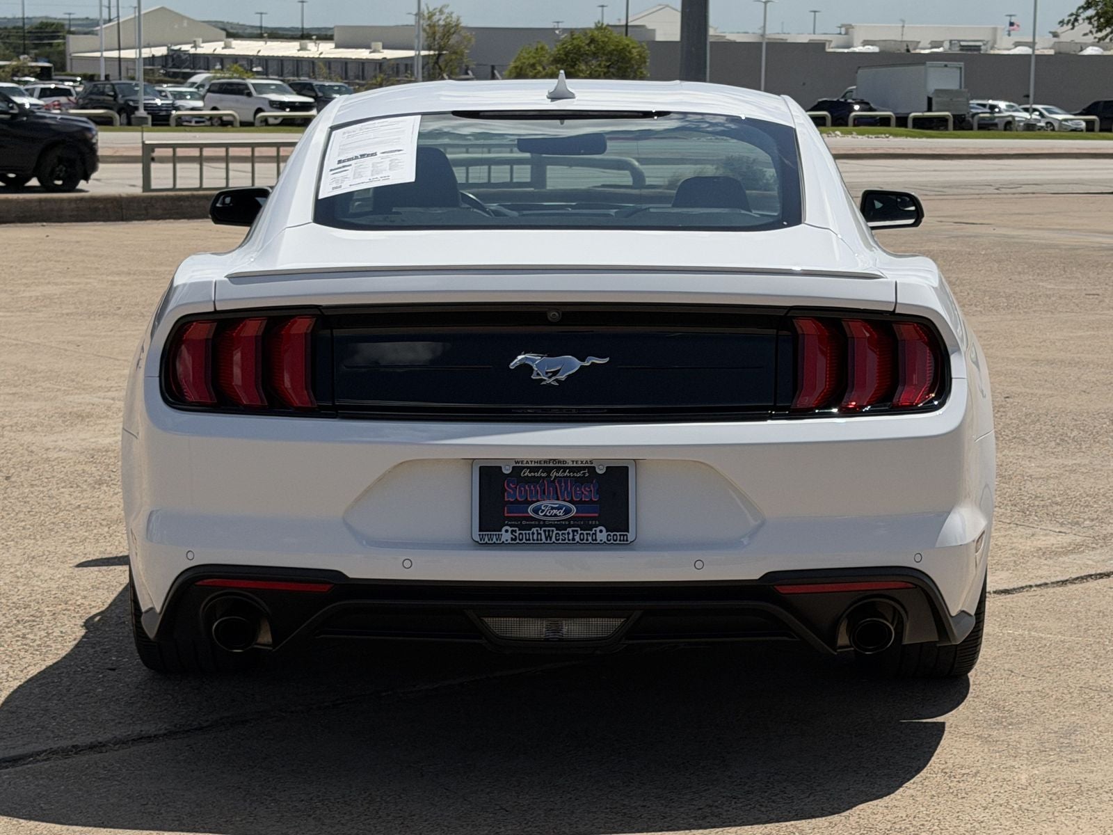 2020 Ford Mustang — detail view