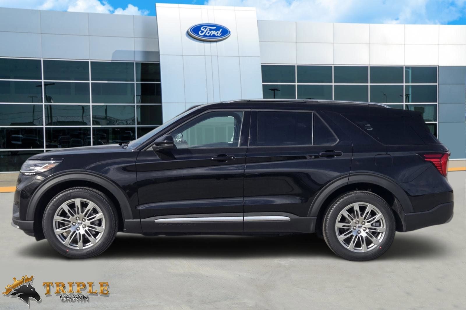 2026 Ford Explorer — rear three-quarter view