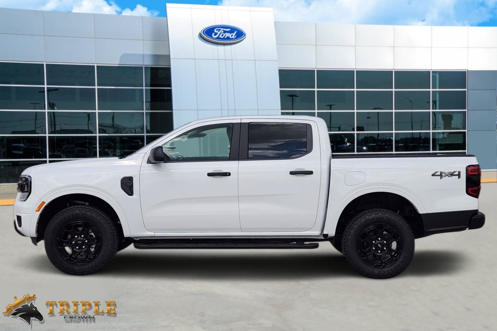 2025 Ford Ranger — rear three-quarter view