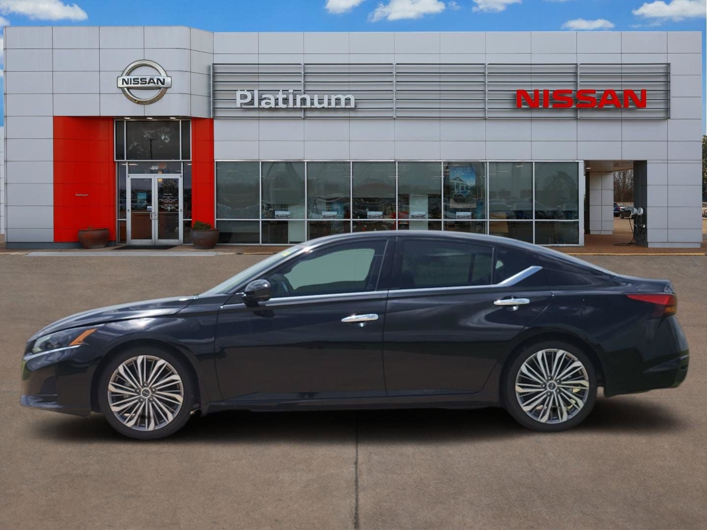 2025 Nissan Altima — rear three-quarter view