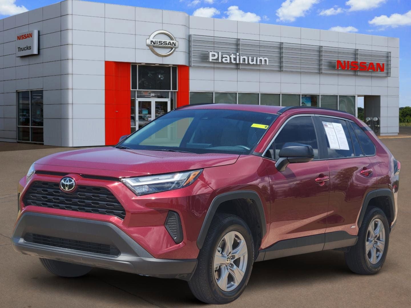 2025 Toyota RAV4 Hybrid — side profile view