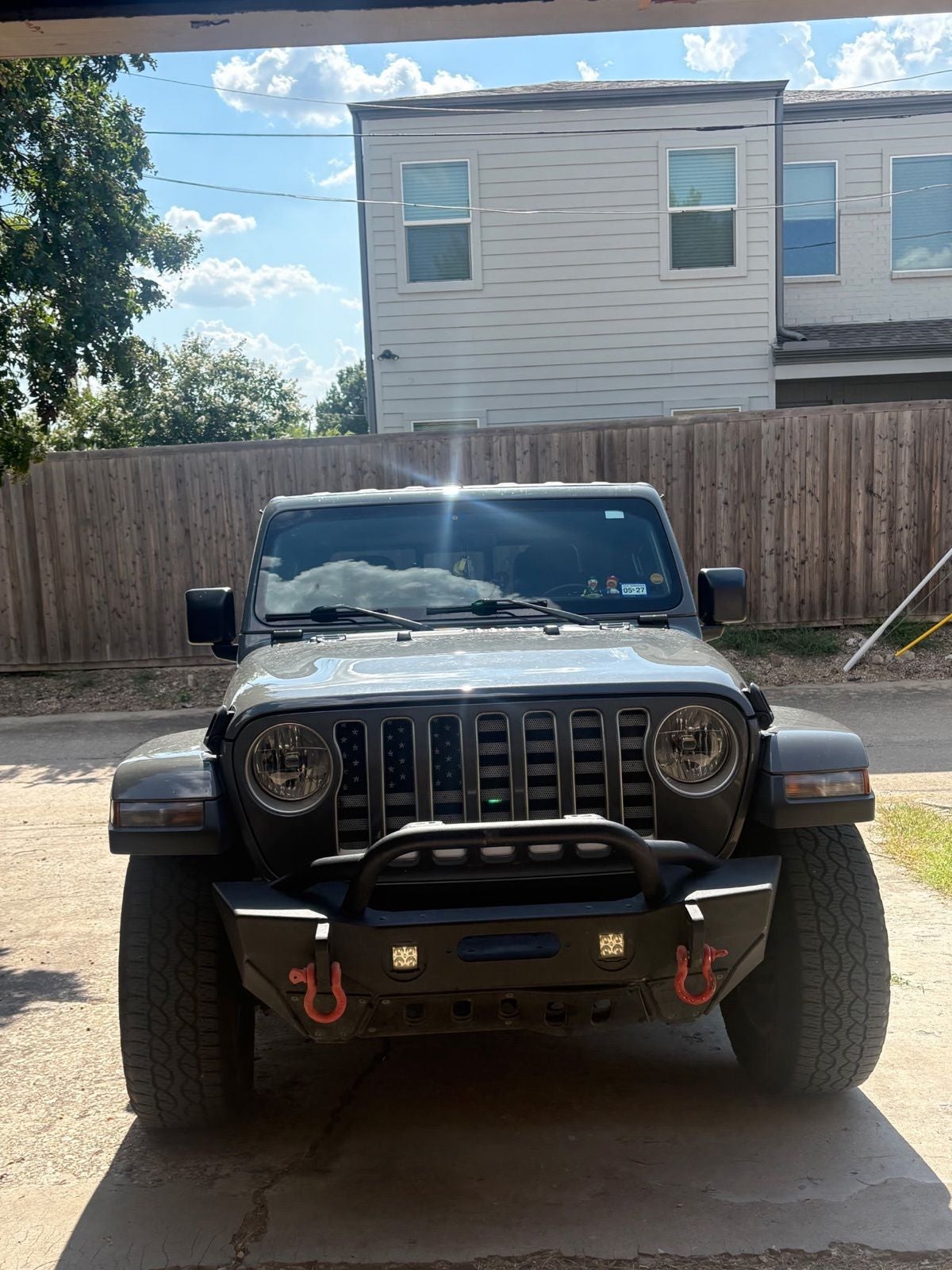 2021 Jeep Gladiator — rear three-quarter view