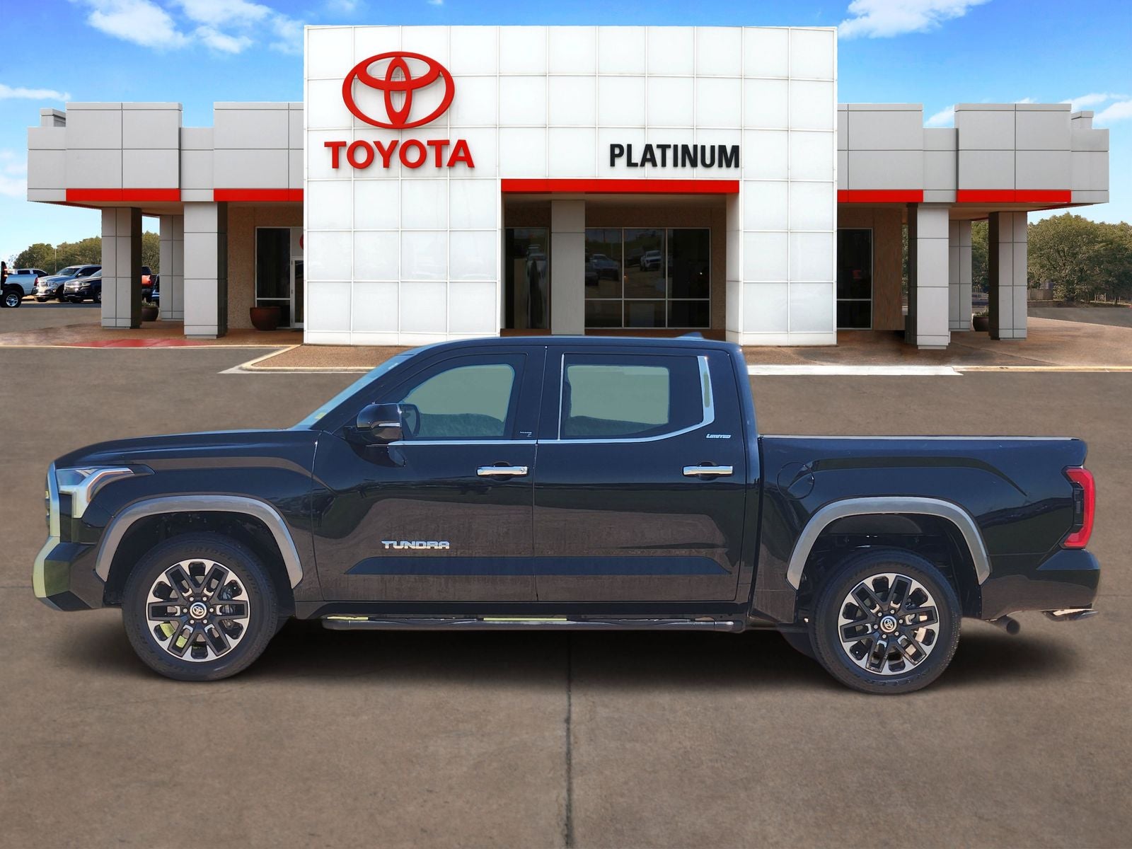 2024 Toyota Tundra — rear three-quarter view
