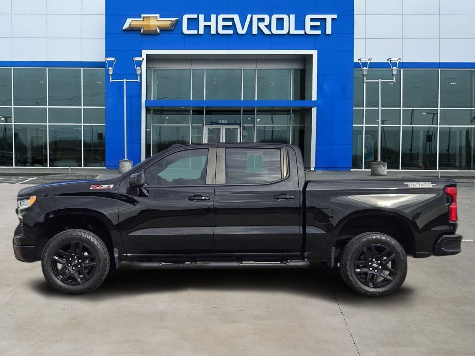 2024 Chevrolet Silverado 1500 — rear three-quarter view