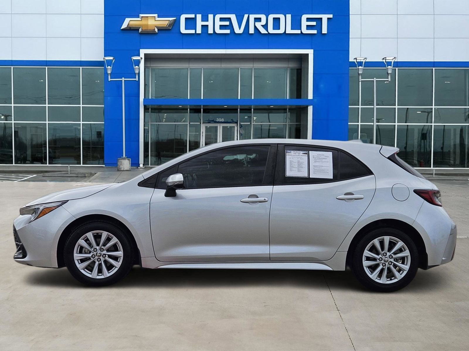 2024 Toyota Corolla Hatchback — rear three-quarter view