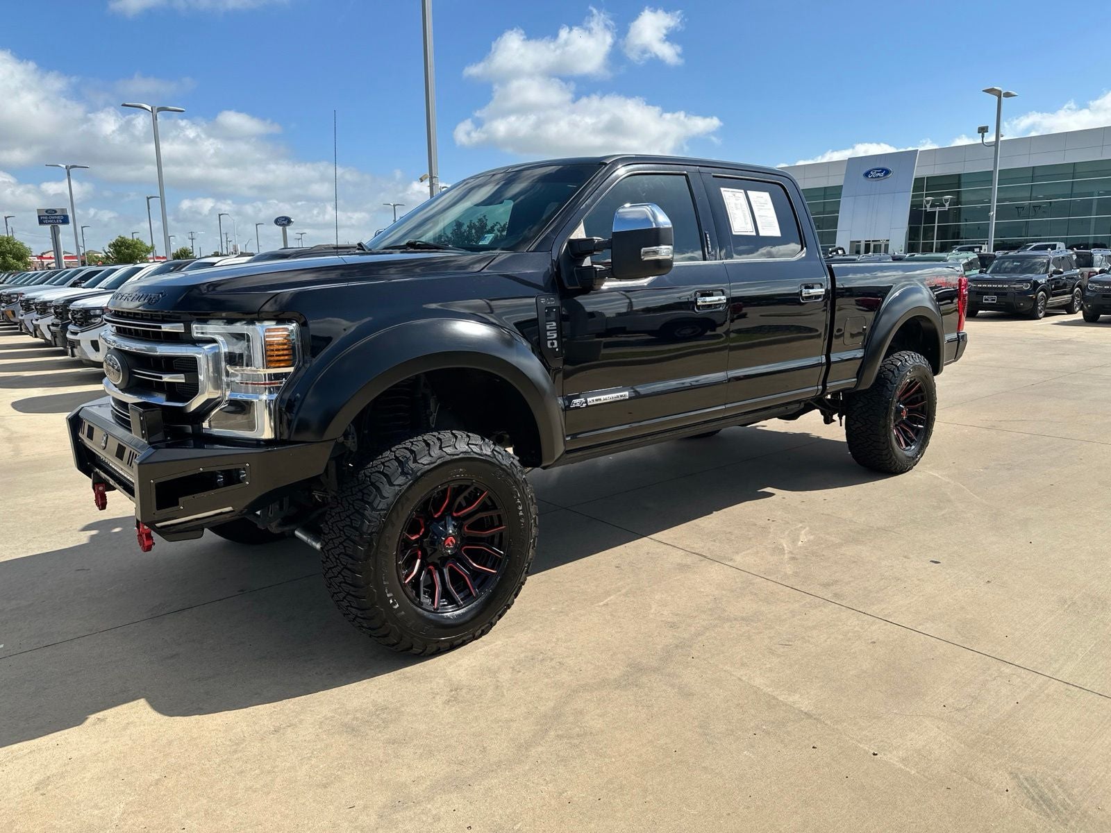 2020 Ford F-250SD — rear three-quarter view