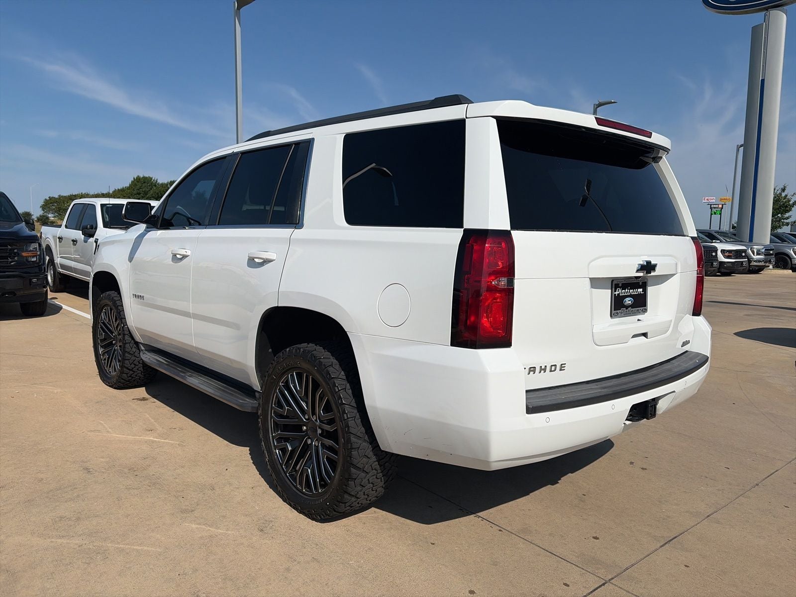 2016 Chevrolet Tahoe — rear three-quarter view